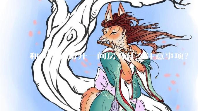 和女生旅游开一间房有什么注意事项？