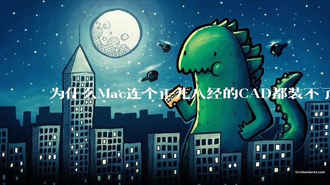 为什么Mac连个正儿八经的CAD都装不了还敢打着生产力的旗号？